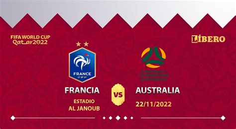 partido francia vs australia hoy